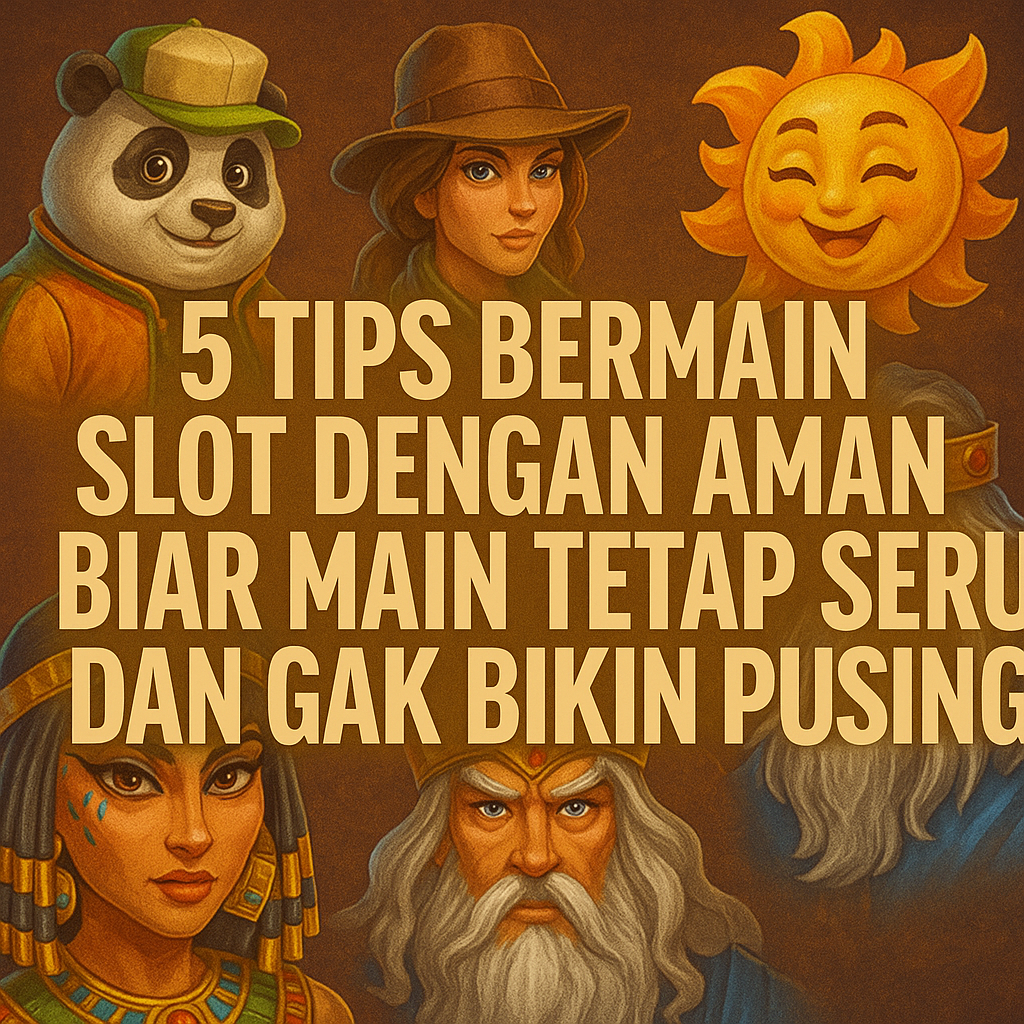 5 Tips Bermain Slot