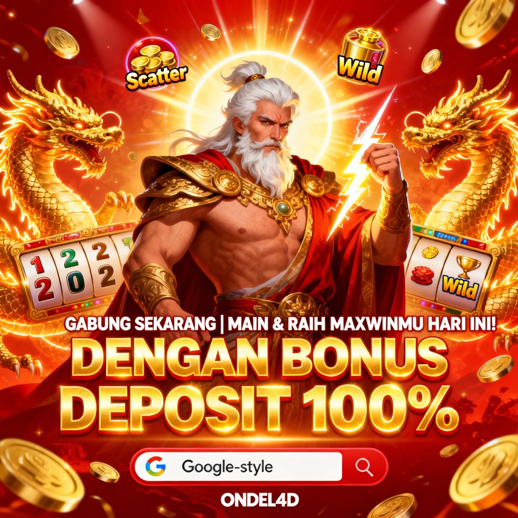 ONDEL4D : GABUNG SEKARANG | MAIN & RAIH MAXWINMU HARI INI! DENGAN BONUS DEPOSIT 100%